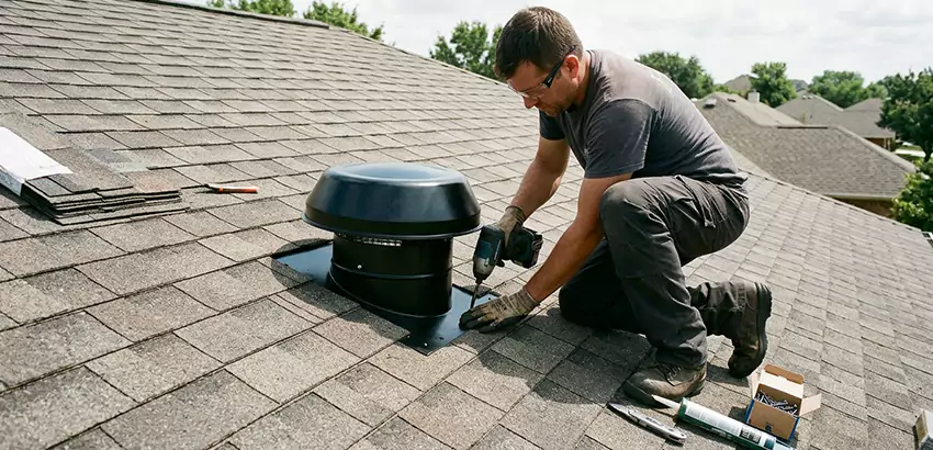 Roof Vent Fan Installation in Huntsville