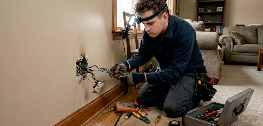 Short Circuit and Dead Outlet Repair in Huntsville