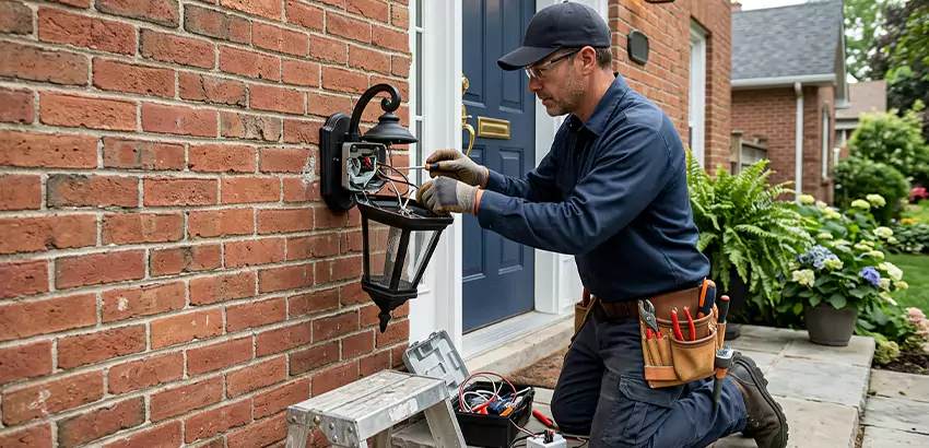 Outdoor Fixture Repair in Huntsville