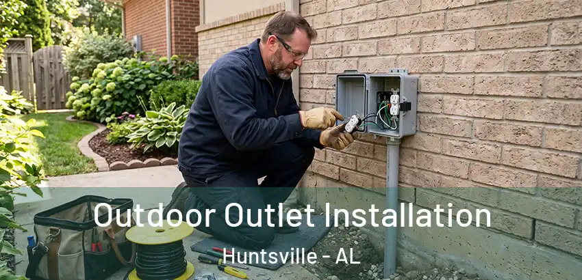  Outdoor Outlet Installation Huntsville - AL